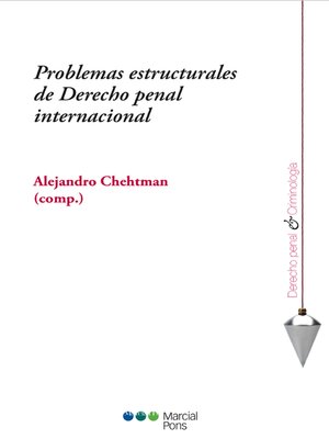 cover image of Problemas estructurales de Derecho penal internacional